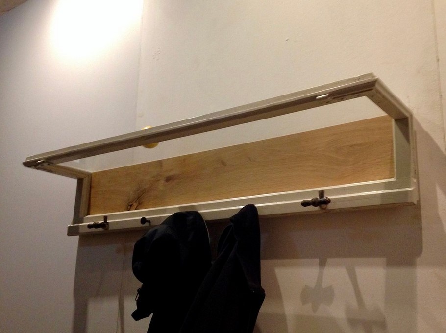 Upcycled coat hanger